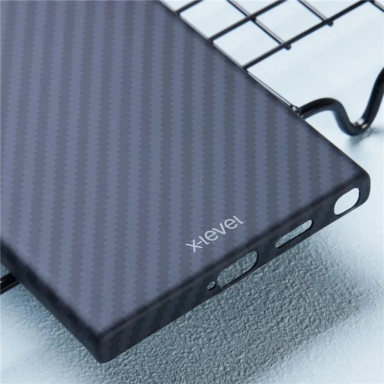 X-LEVEL Magnetic Carbon Fiber Texture Case - Samsung S24 Ultra