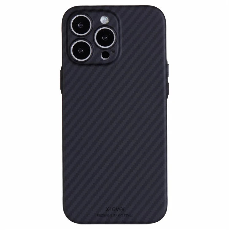X-LEVEL Magnetic Carbon Fiber Texture Case - iPhone 16 Pro Max Back Cover