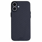 X-LEVEL Magnetic Carbon Fiber Texture Case - iPhone 16 Plus Back Cover