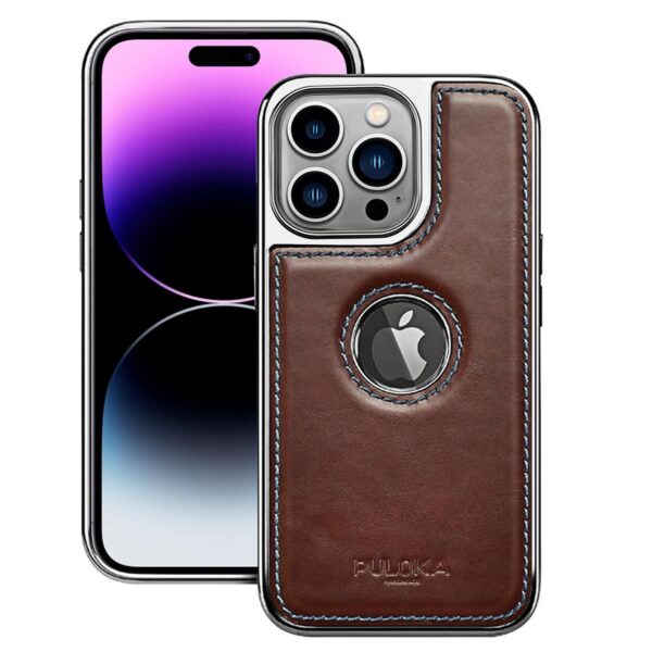 PULOKA Classic Leather - iPhone 13 Pro Max Back Cover