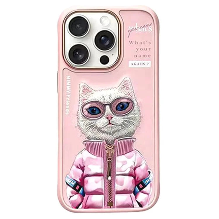 Nimmy Cool White Rich & Beauty For iPhone 16 Pro Back Cover