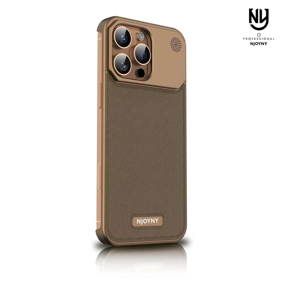 NY Leather Perfume - iPhone 16 Pro Back Cover