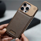 NY Leather Perfume - iPhone 16 Pro Back Cover