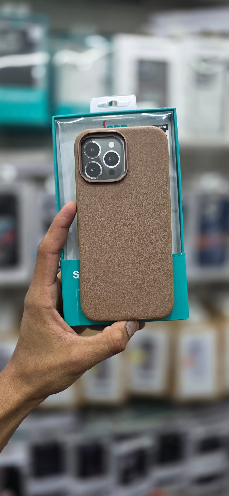 SRP PU Slim Leather - iPhone 16 Pro Max Back Cover