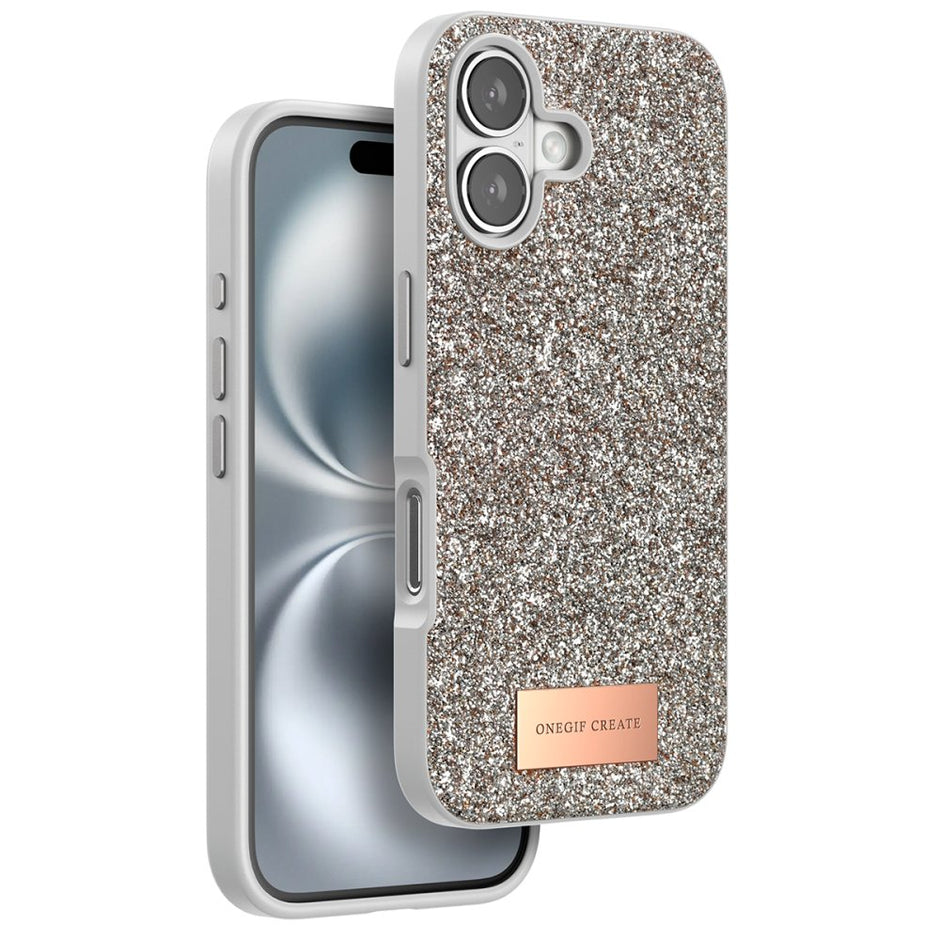 Onegif Glitter Case - iPhone 16 Plus Back Cover