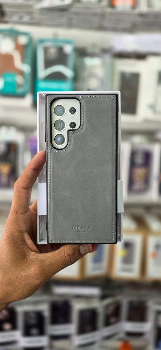 PULOKA Premium Leather Case - Samsung S24 Ultra