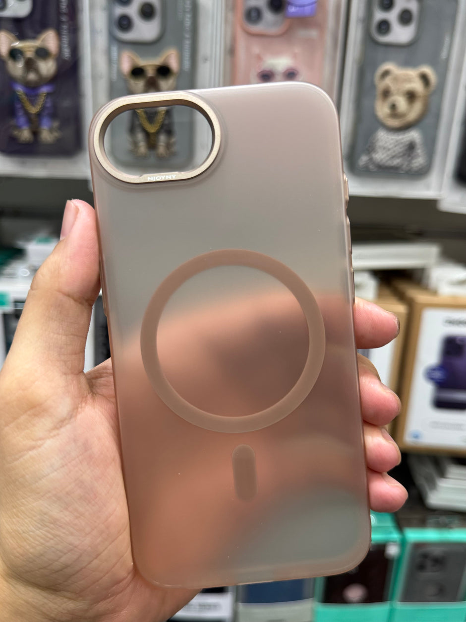 NY Metal PC Series Magnetic Case - iPhone 16e Back Cover