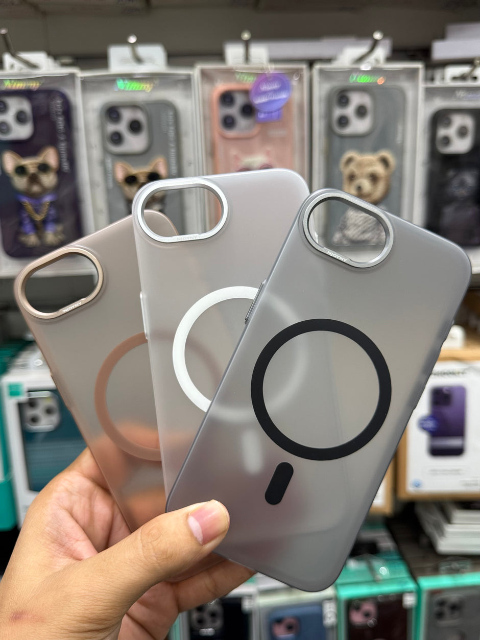 NY Metal PC Series Magnetic Case - iPhone 16e Back Cover