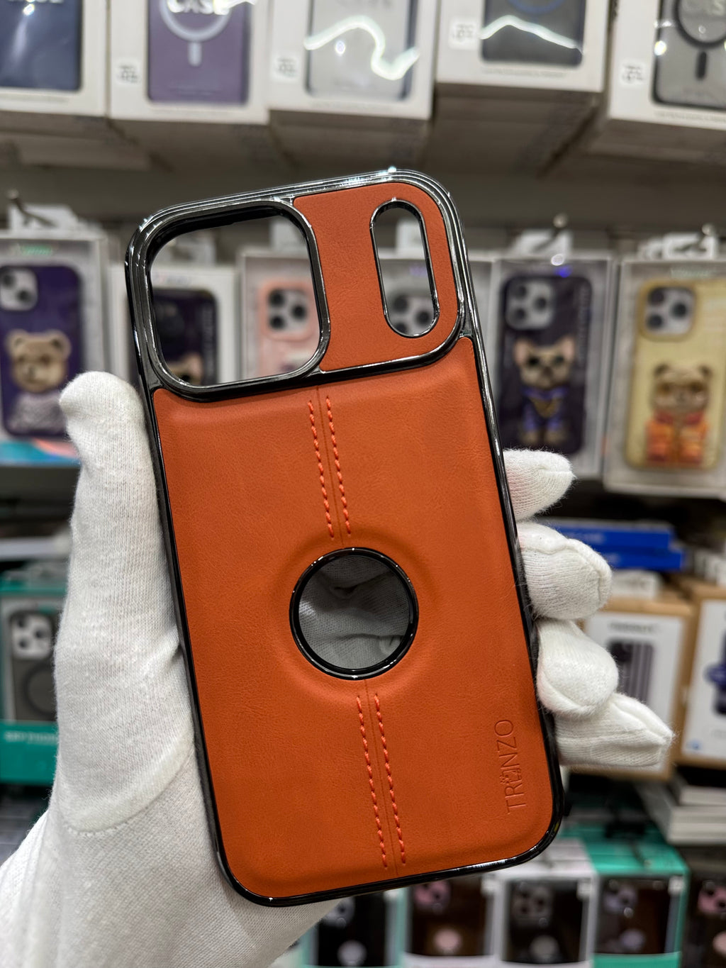 TRUNZO Classic Leather - iPhone 17 Pro Max Back Cover