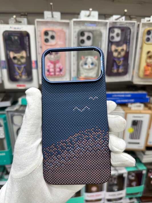 Sliva Real Carbon Fiber Case Super Slim Original with Magsafe - iPhone 17 Pro Max Cover