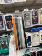 NY Metal Bumper Tpu Case With Magsafe - iPhone 17 Pro Max Back Cover