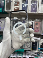 NY Metal Bumper Tpu Case With Magsafe - iPhone 17 Pro Max Back Cover