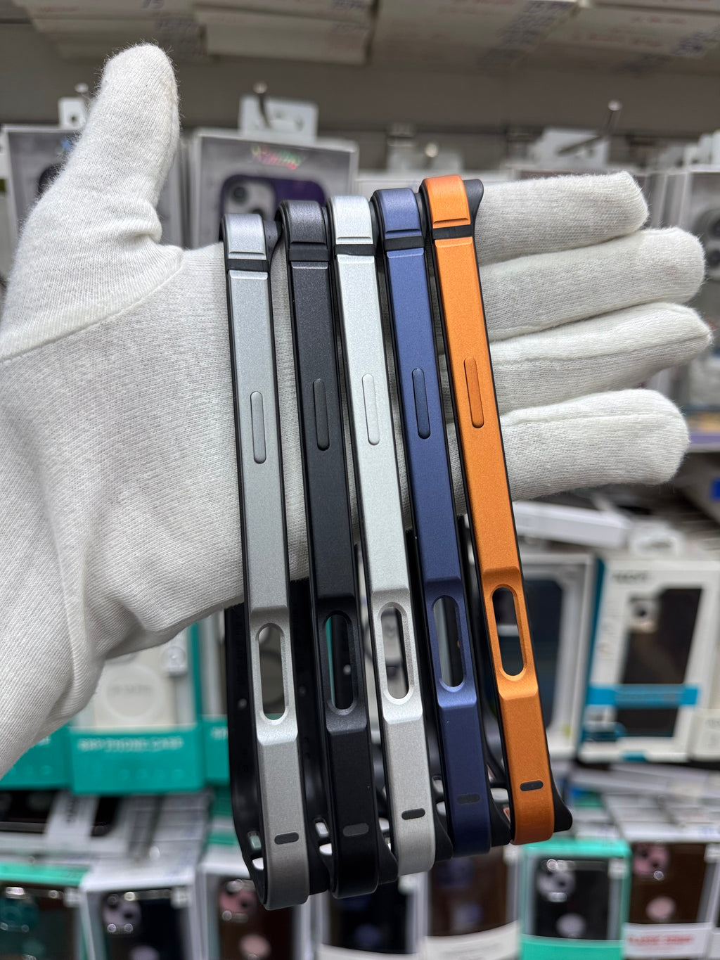 Anodized Aluminum Bumper Case - iPhone 17 Pro Back Cover