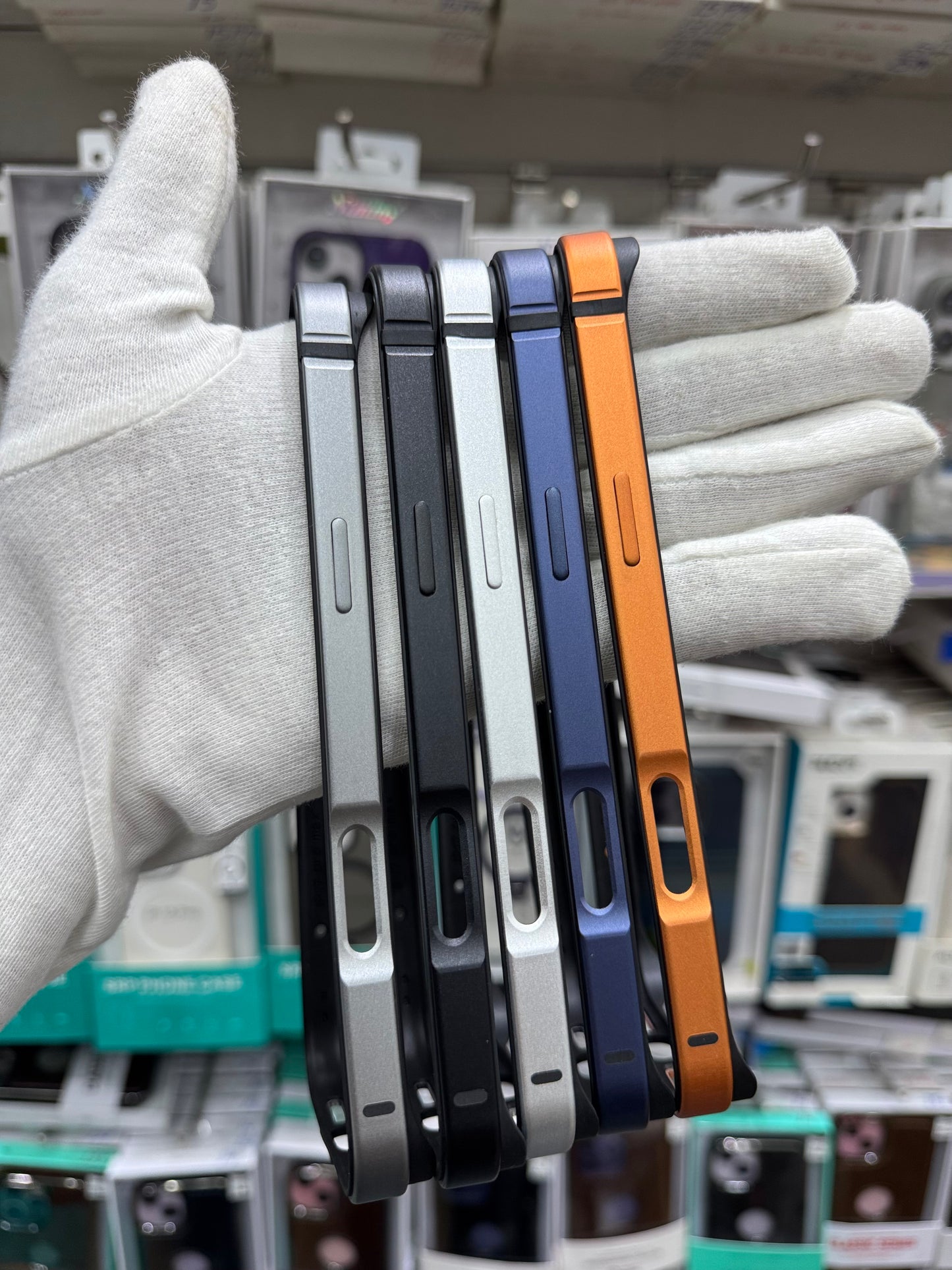 Anodized Aluminum Bumper Case - iPhone 17 pro max