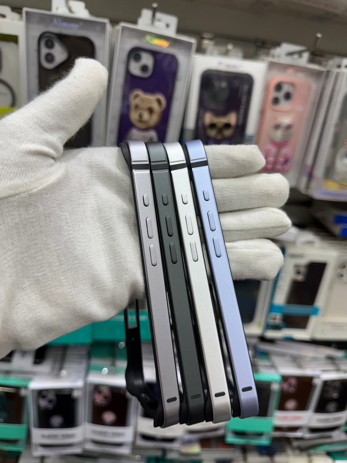 Anodized Aluminum Bumper Case - iPhone 17 Back Cover