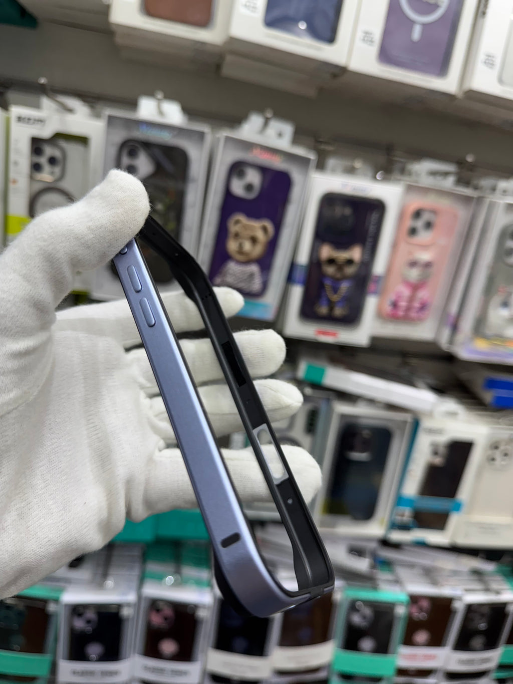 Anodized Aluminum Bumper Case - iPhone 17 Back Cover