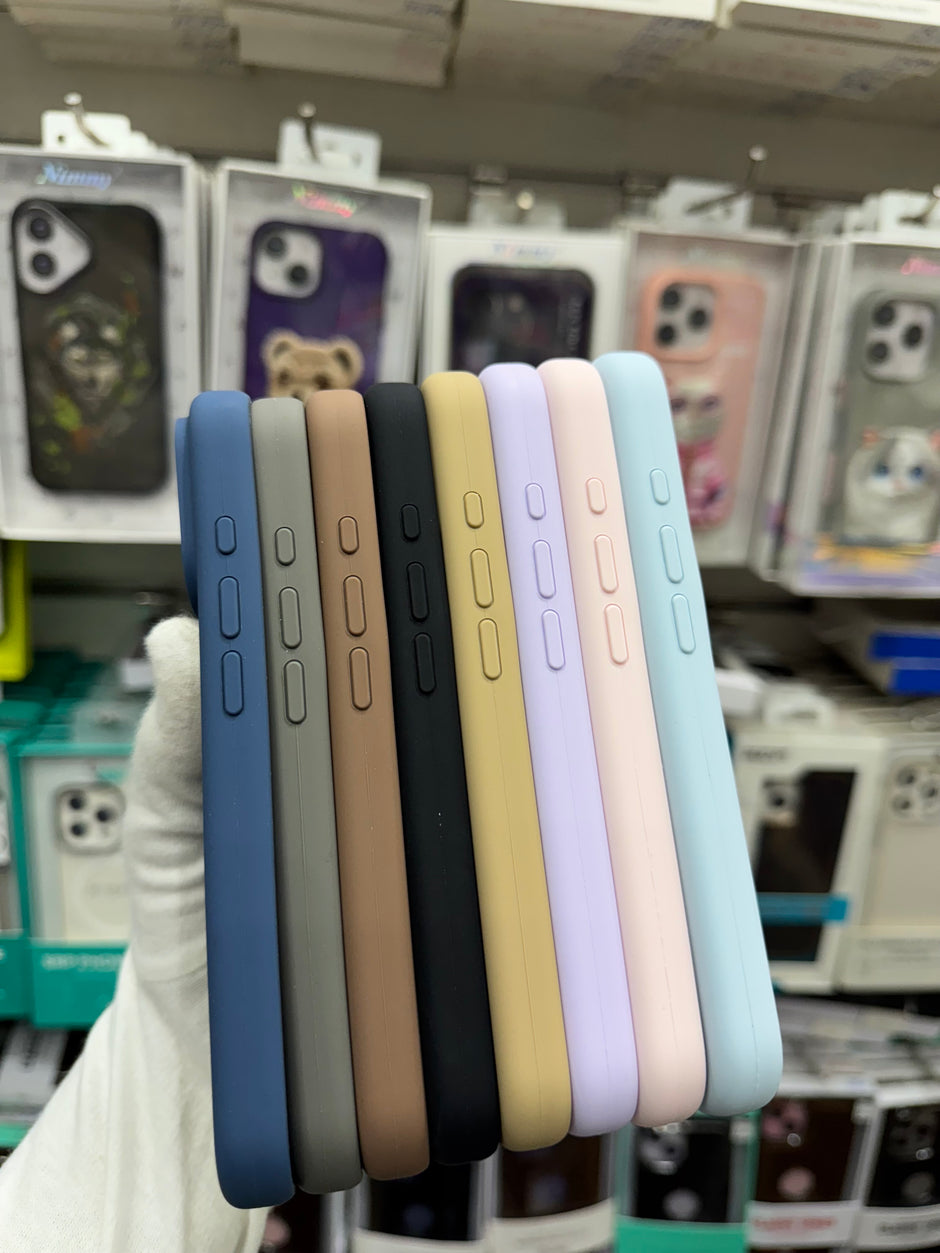 Magnetic Magsafe Silky Silicone Case For iPhone 17 Pro Back Cover