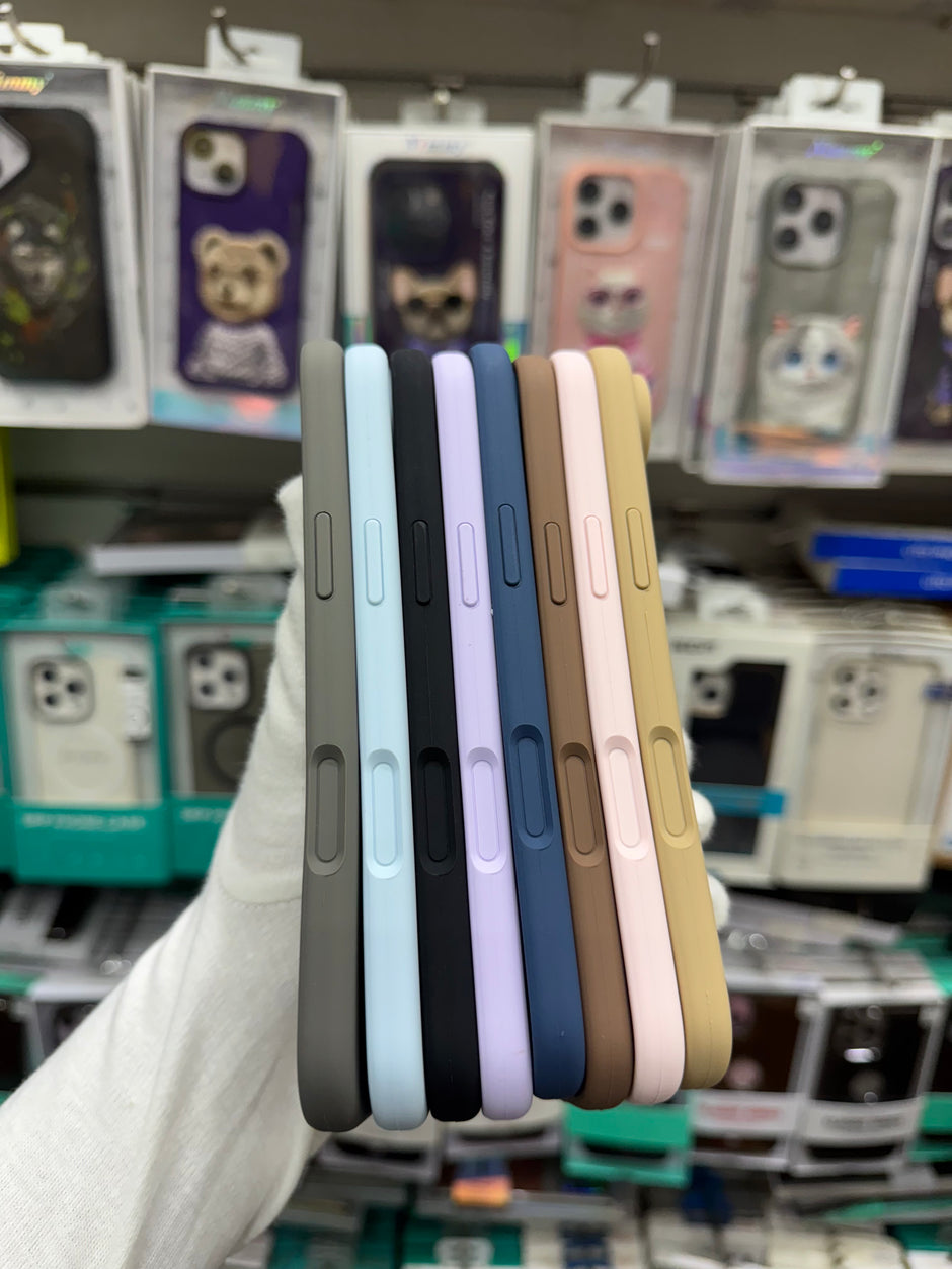 Magnetic Magsafe Silky Silicone Case For iPhone 17 Air Back Cover