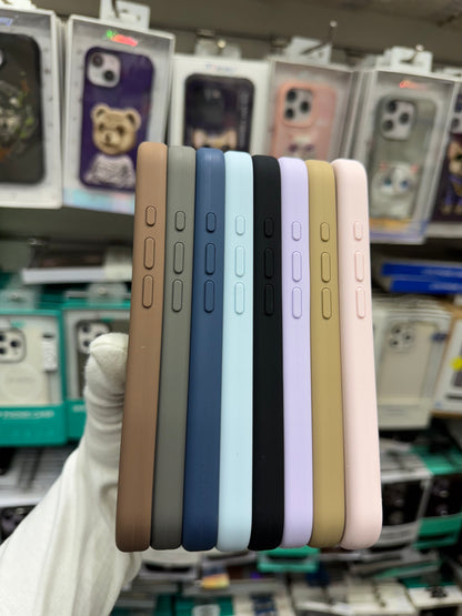 Magnetic Magsafe Silky Silicone Case For iPhone 17