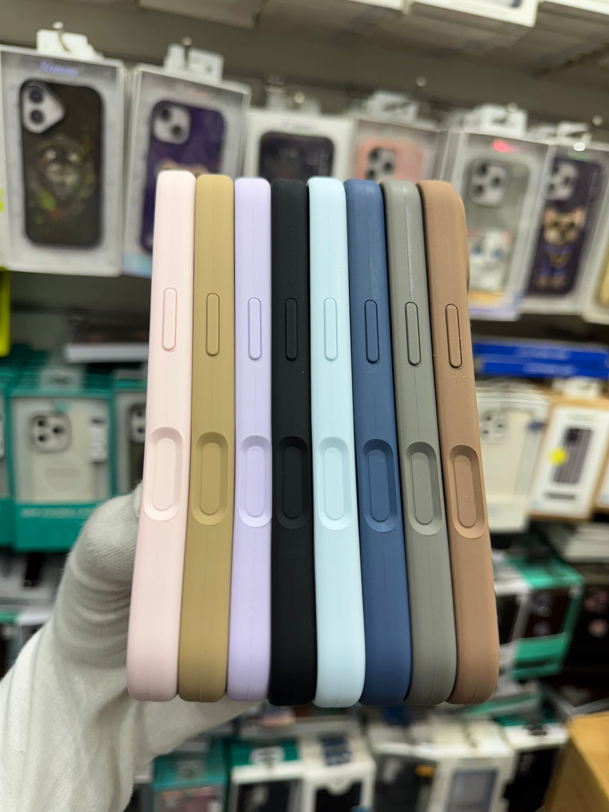 Magnetic Magsafe Silky Silicone Case For iPhone 17 Back Cover