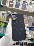 Magnetic Magsafe Silky Silicone Case For iPhone 17 Back Cover