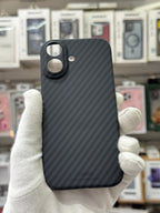 X-LEVEL Magnetic Carbon Fiber Texture Case - iPhone 17 Back Cover