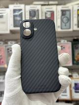 X-LEVEL Magneti Carbon Fiber Texture Case - iPhone 17 Back Cover