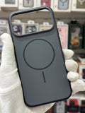 Trunzo Matte Finish Magsafe Silicone Case With Ai Sensor - iPhone 17 Pro Max Back Cover