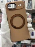 Premium Pu Leather MagSafe Case with 360° Ring Holder - iPhone 17 Air Back Cover