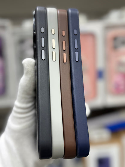 TRUNZO PU Leather MagSafe Ring Case - iPhone 17 Pro Max