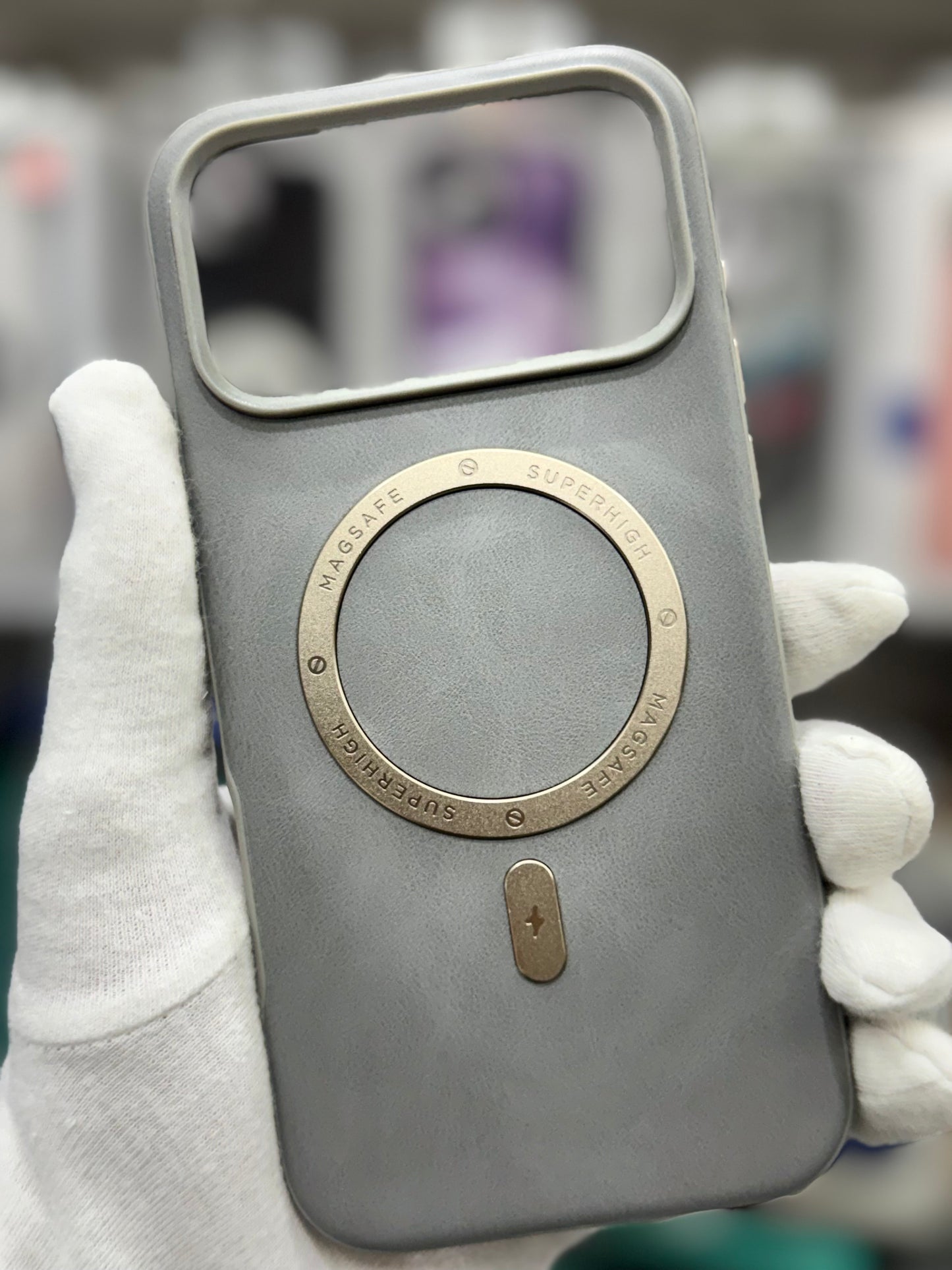 TRUNZO PU Leather MagSafe Ring Case - iPhone 17 Pro Max