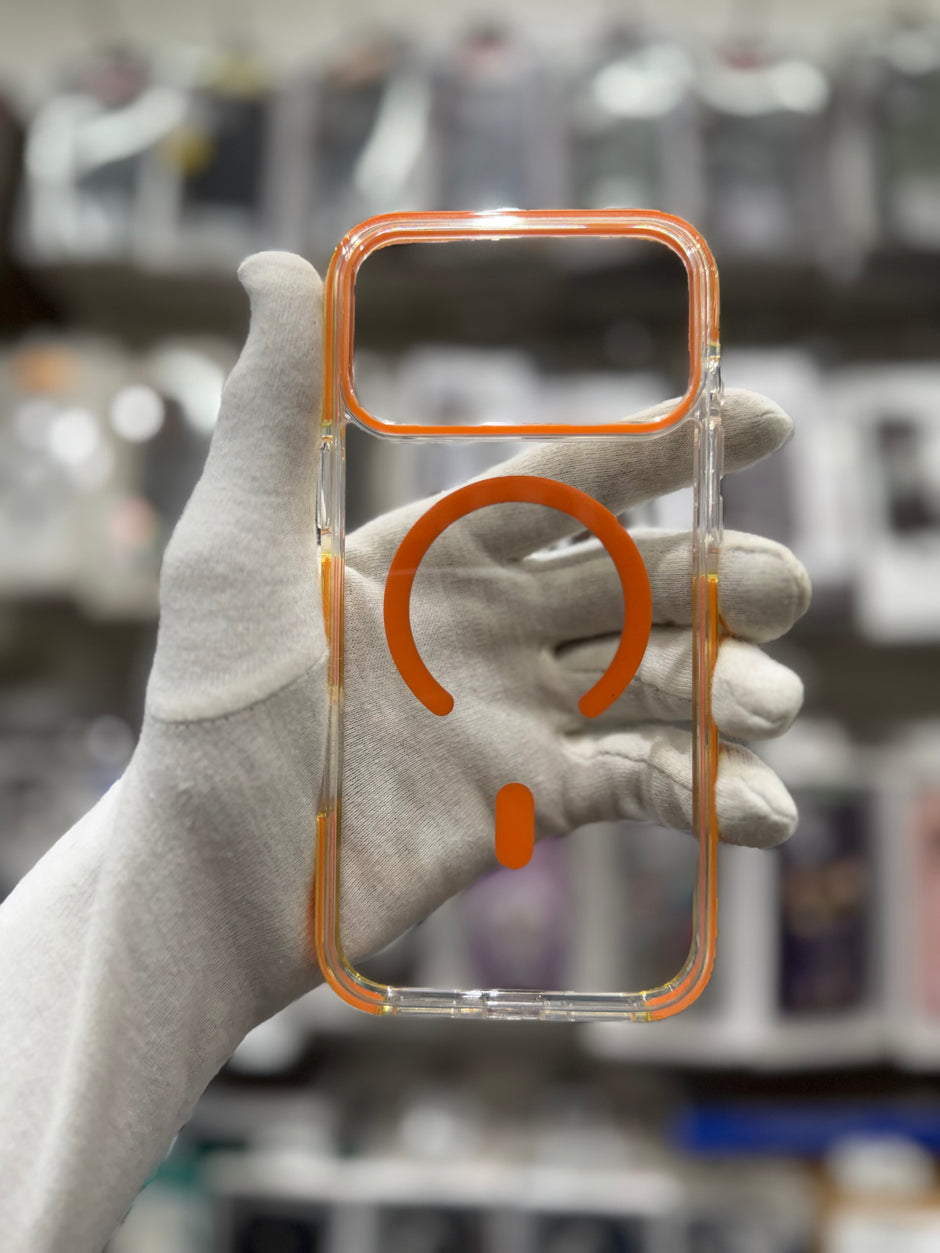 KDM Transparent ShockProof with Magsafe - iPhone 17 Pro Back Cover