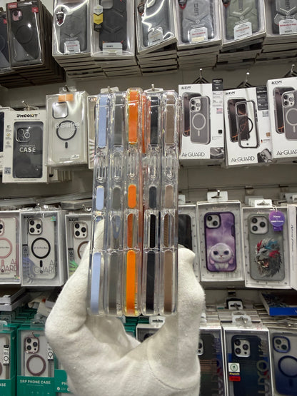 KDM Transparent ShockProof with Magsafe - iPhone 17 Back Cover