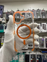 KDM Transparent ShockProof with Magsafe - iPhone 17 Back Cover