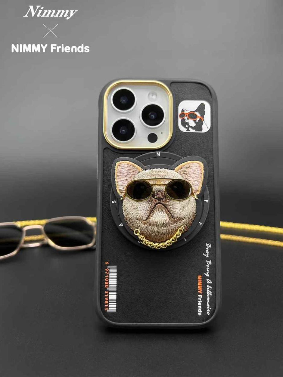 Nimmy Magnetic Little Rich Tycoon For iPhone 16 Pro Back Cover
