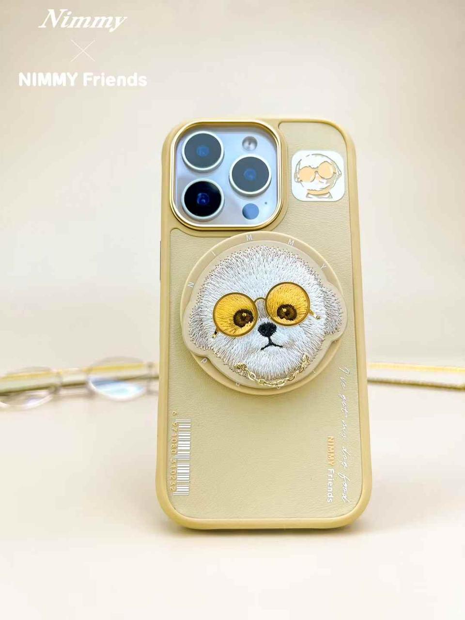 Nimmy Magnetic Little Rich Women For iPhone 16 Pro Back Cover
