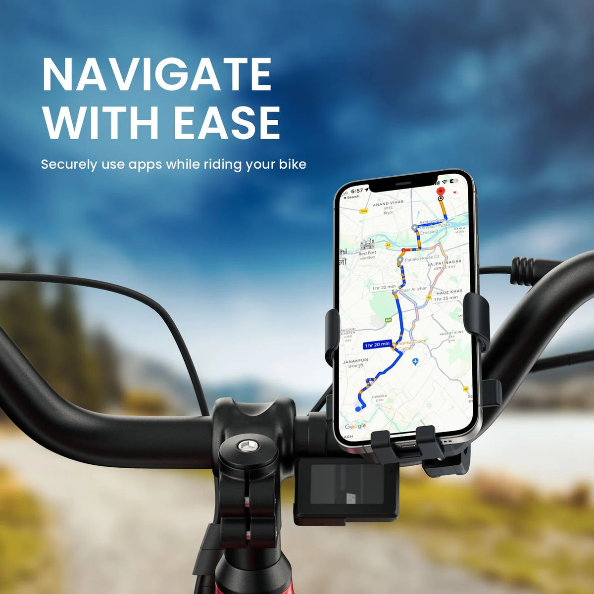 Portronics Moblike 4 - Bike Stand