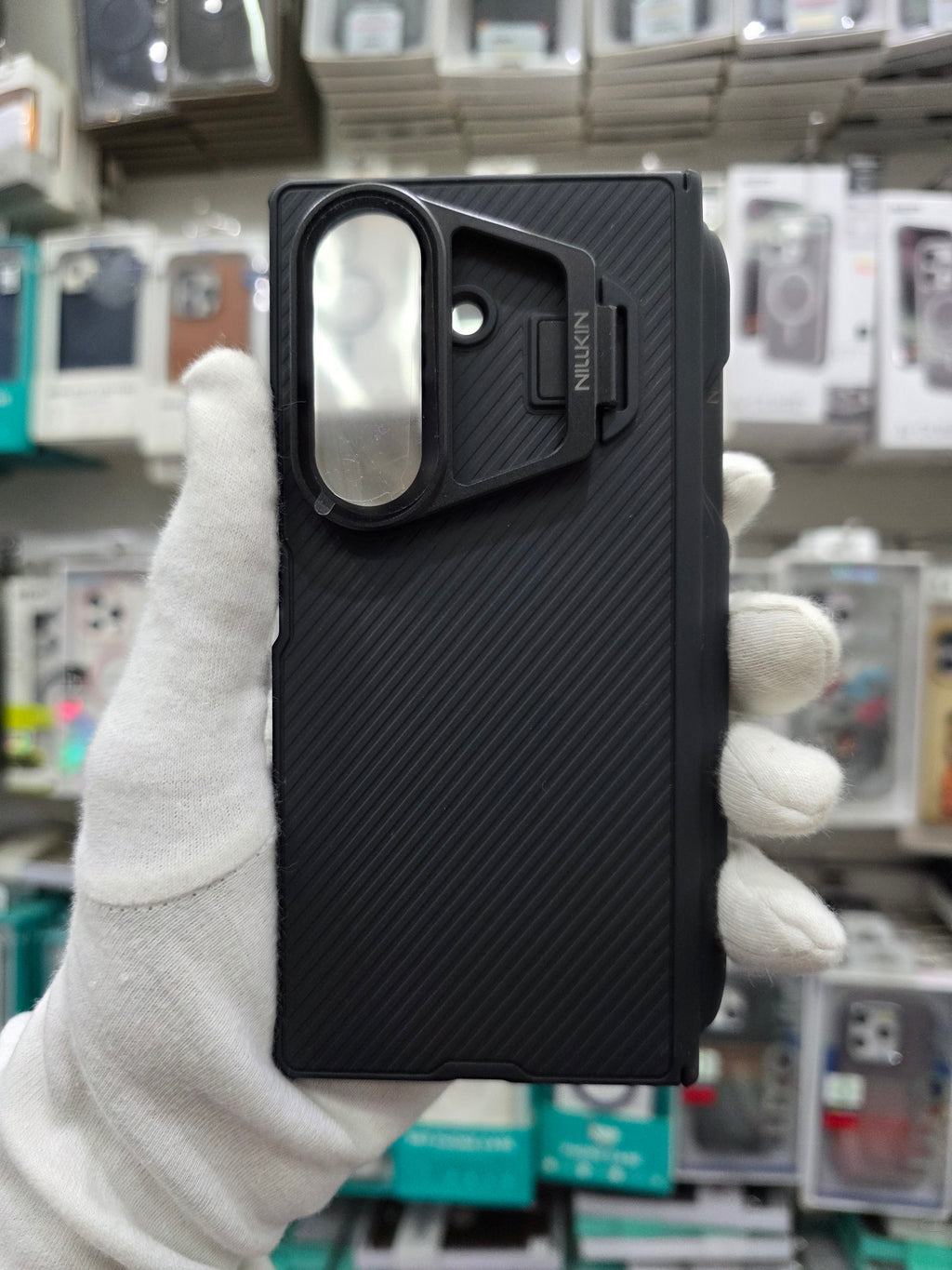 Nillkin Camshield Prop Transparent Lens Guard Edition S-PEN version Camera protective case for Samsung Galaxy Z Fold 7