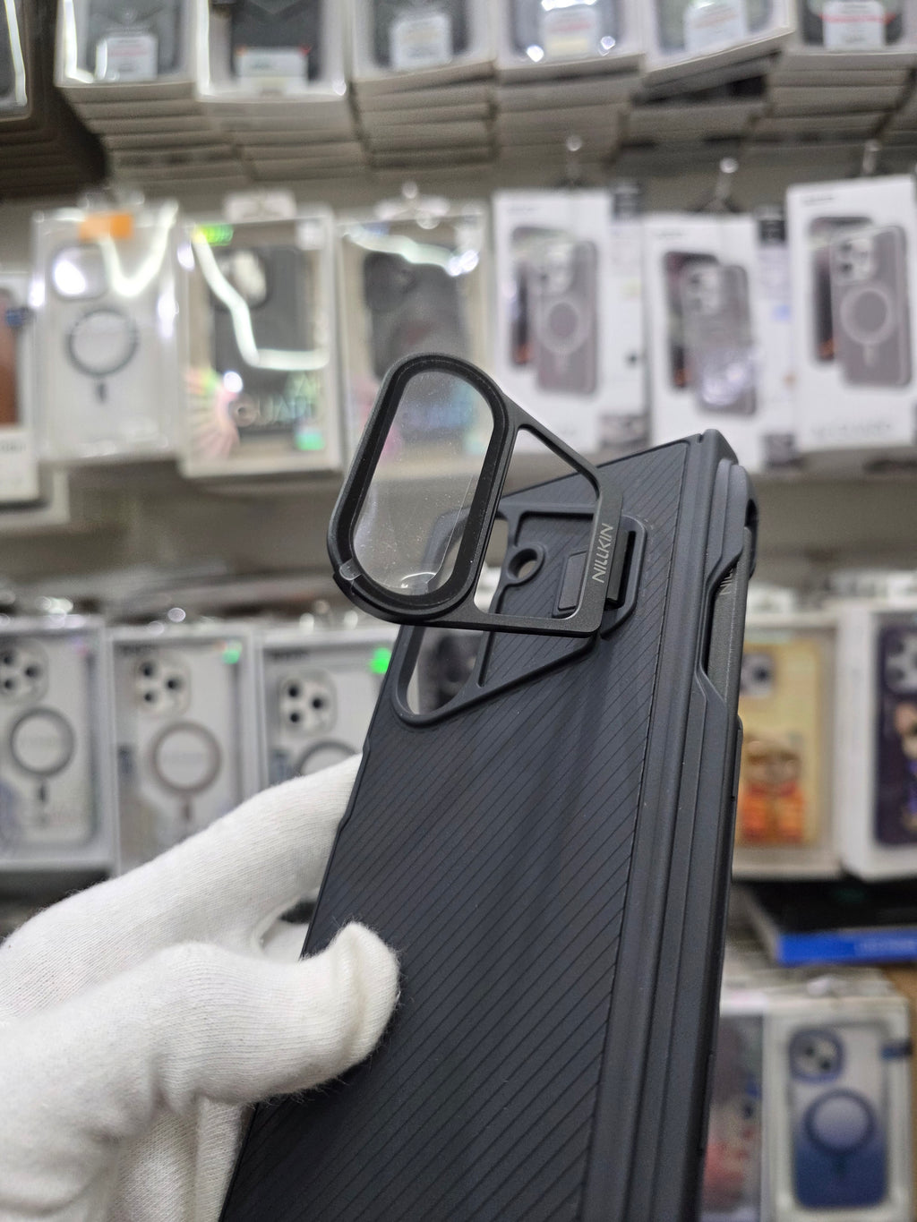 Nillkin Camshield Prop Transparent Lens Guard Edition S-PEN version Camera protective case for Samsung Galaxy Z Fold 7
