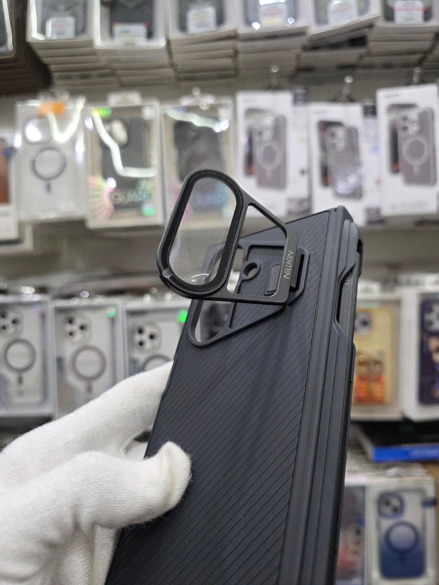 Nillkin Camshield Prop Transparent Lens Guard Edition S-PEN version Camera protective case for Samsung Galaxy Z Fold 7