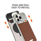 NY Leather Perfume - iPhone 16 Pro Back Cover