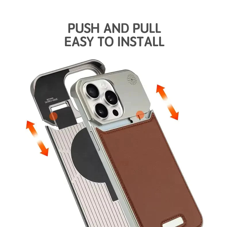 NY Leather Perfume - iPhone 16 Pro Back Cover