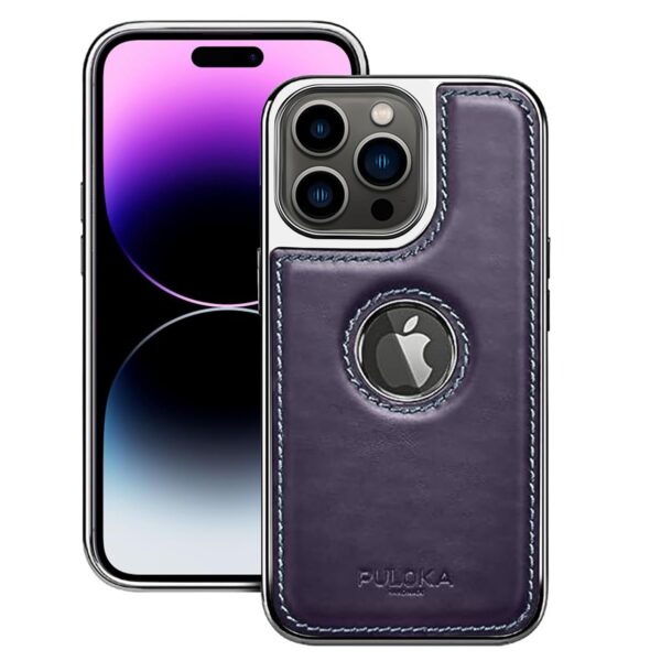 PULOKA Classic Leather - iPhone 15 Pro Max Back Cover