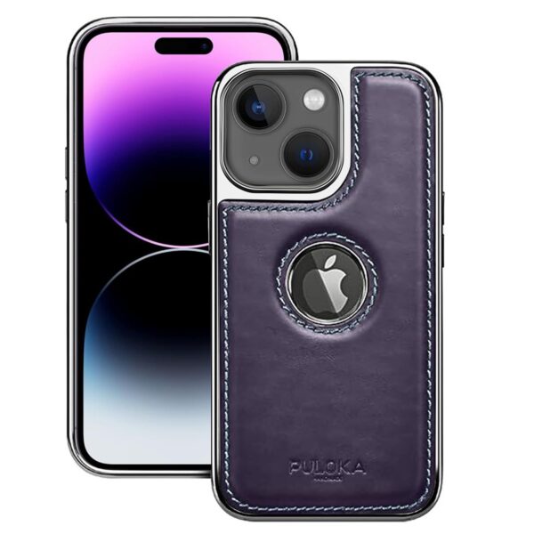 PULOKA Classic Leather - iPhone 15 Plus Back Cover