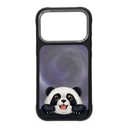 Nimmy Floppy Big Eyes Cute Pets MagSafe Embroidery Case - iPhone 18 Pro