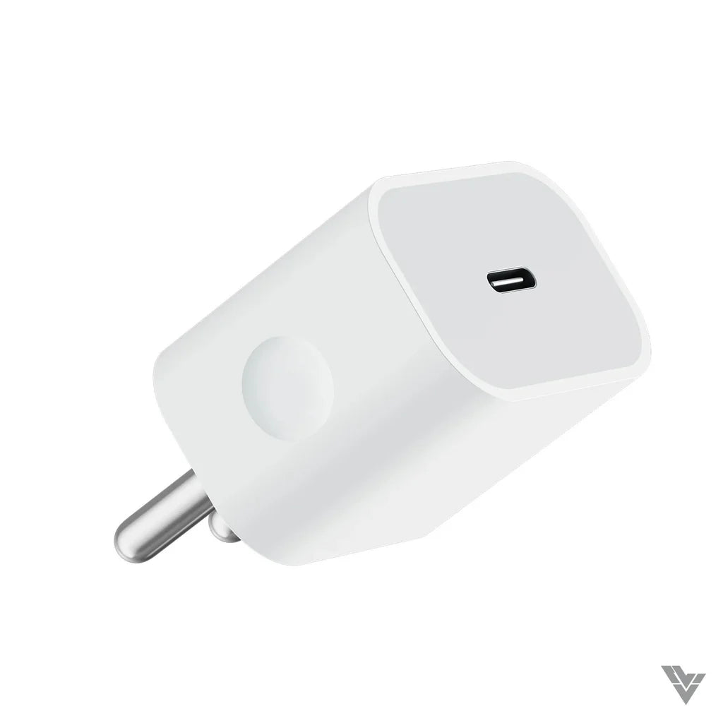 VAKU Original iPhone 20W Charger Type- C PD Fast Adapter for Apple