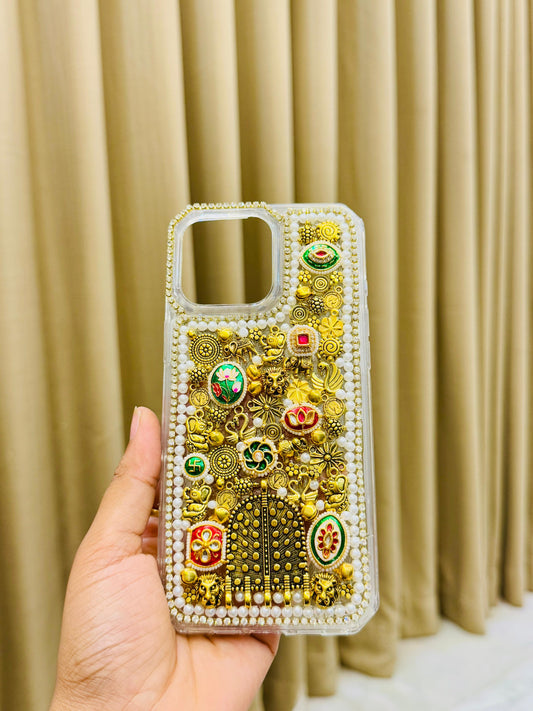 Royal Temple Gate Golden Phone Case