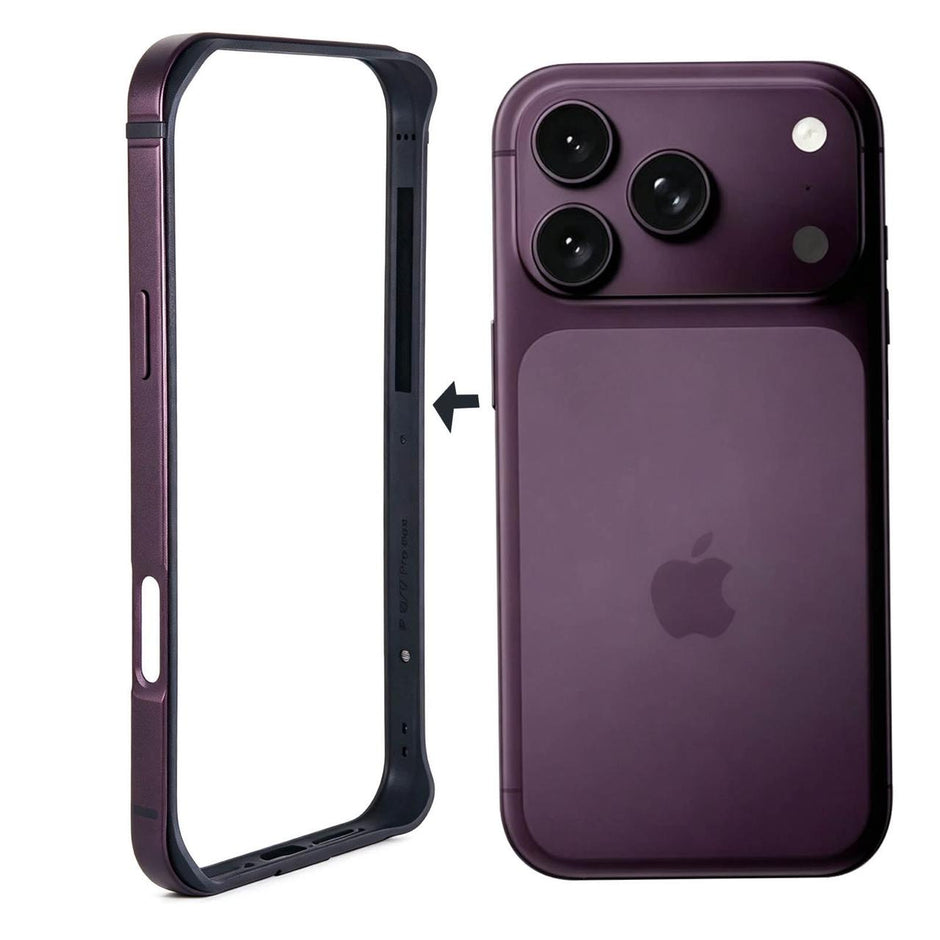 Anodized Aluminum Bumper Case - iPhone 18 Pro Back Cover