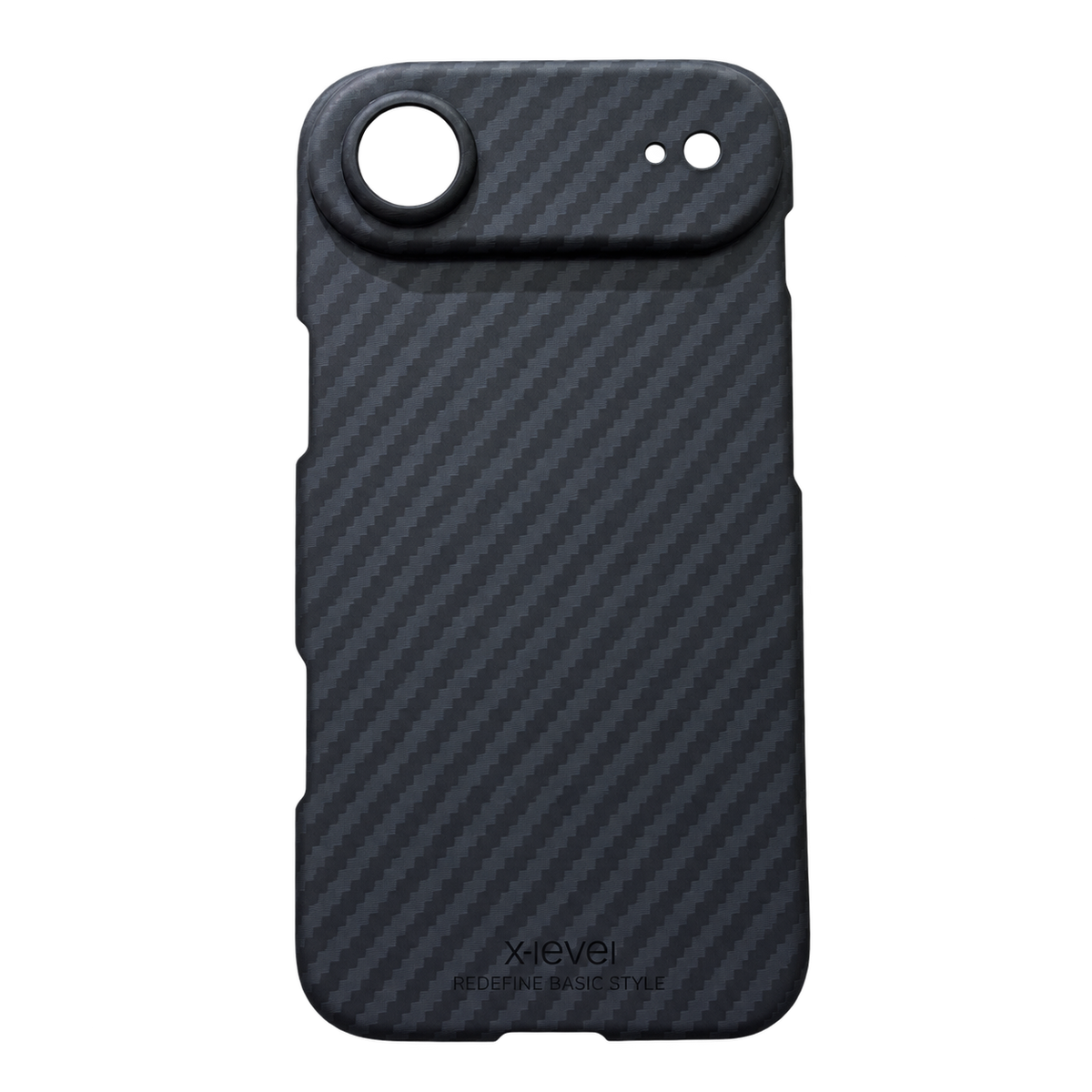 X-LEVEL Magnetic Carbon Fiber Texture Case - iPhone 17 Air Back Cover