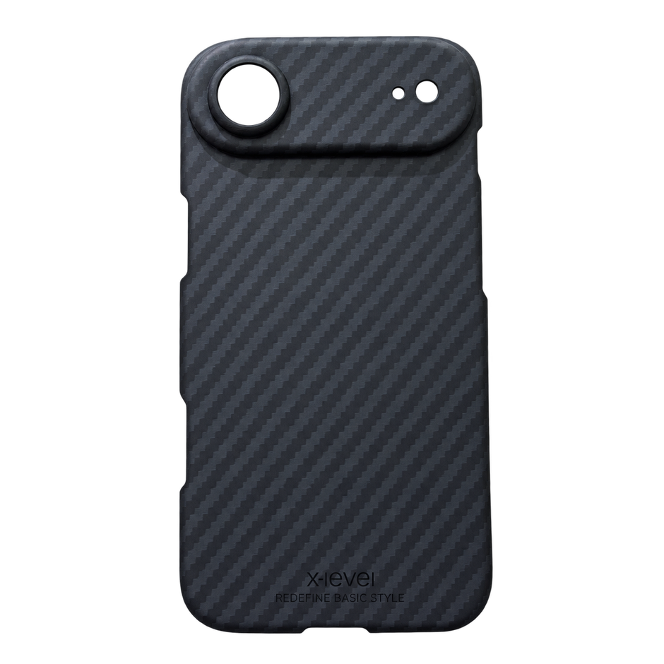 X-LEVEL Magnetic Carbon Fiber Texture Case - iPhone 17 Air Back Cover